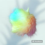 Pom Pom Faux Fur