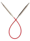 ChiaoGoo Knit Red Fixed 9" Circular Needles - Mad Knitter's Yarn
