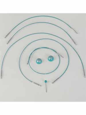 Knitter's Pride The Mindful Collection Teal Interchangeable Cord