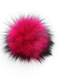 Pom Pom | Two Tone Faux Fake Fur - Mad Knitter's Yarn