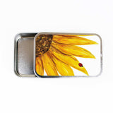 Sunflower Stitch Marker Tin