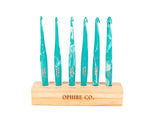 Turquoise December Birthstone Crochet Hook