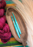 Turquoise December Birthstone Crochet Hook