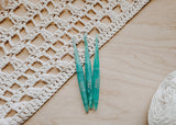 Aquamarine March Birthstone Crochet Hook