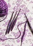 Amethyst February Birthstone Crochet Hook