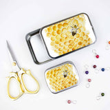 Honey Bee Stitch Marker Storage Tin