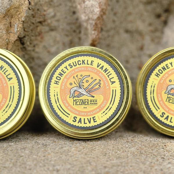 Beeswax and Royal Jelly Salve -  Honeysuckle Vanilla