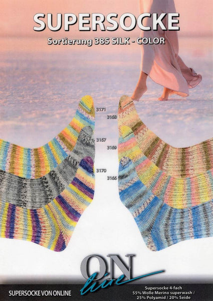 Supersocke Silk Color