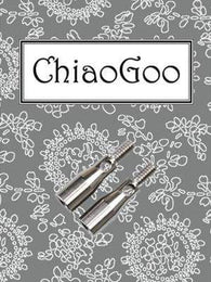 ChiaoGoo interchangeable adapters L tip to S cable - Mad Knitter's Yarn