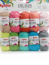 Katia Amigurumi # 03 Blues, Pinks, Greens - Mad Knitter's Yarn